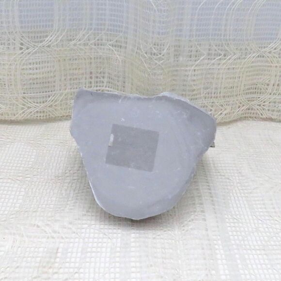 Vintage Tea Light Holder with Blue Agate Geode & Pewter Eagle Americana Souvenir - Picture 7 of 7